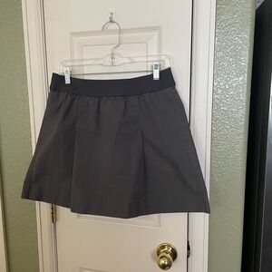 J. Crew Charcoal Cotton Skirt